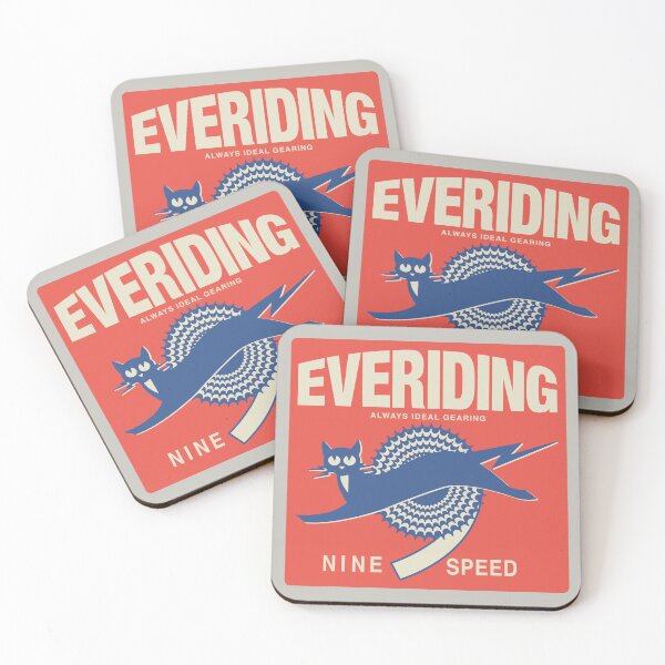 Item preview, Everiding Nine Speed Cycling designed and sold by Spokelore.