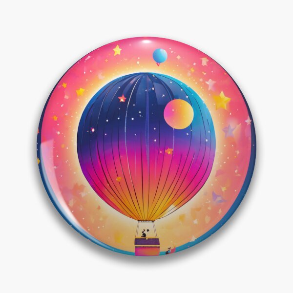 Item preview,  Carnival Moon, conquered by balloon flight. designed and sold by Zofia Sosnecka.