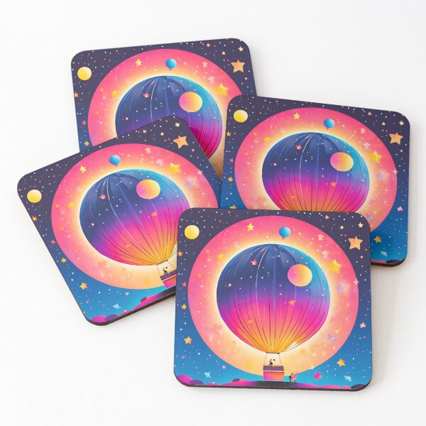 Item preview,  Carnival Moon, conquered by balloon flight. designed and sold by Zofia Sosnecka.