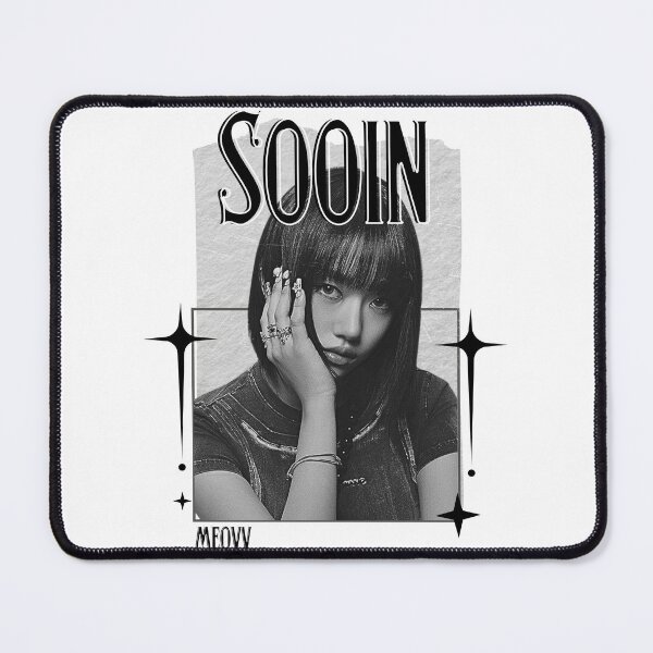 Item preview, MEOVV Sooin Kpop Girl group K-music south korean girl group Scrapbook Collage Cozy Y2K Vintage Design designed and sold by HELL0WBELLO.