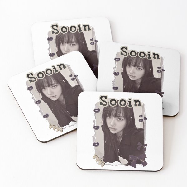 Item preview, MEOVV Sooin Kpop Girl group K-music south korean girl group Scrapbook Collage Cozy Y2K Vintage Design designed and sold by HELL0WBELLO.