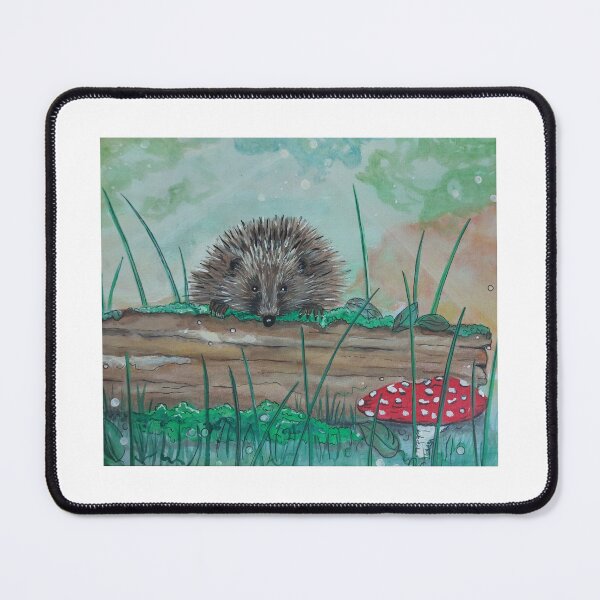 Item preview, An inquisitive hedgehog  designed and sold by Lisa Gabriel Art.