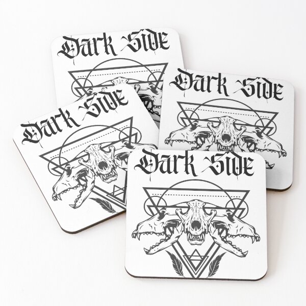 Item preview, Triple Beast Skull — Dark Geometric Occult Design designed and sold by DoveVonBucket.