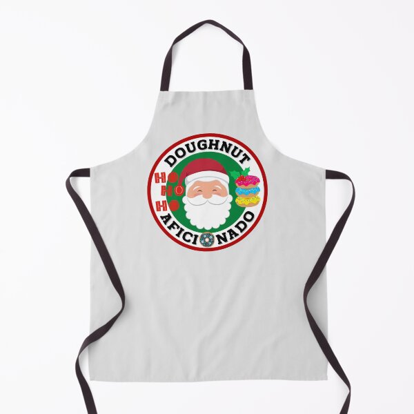 Item preview, Santa is a Doughnut Aficionado. designed and sold by MPC-Mince-Pies.