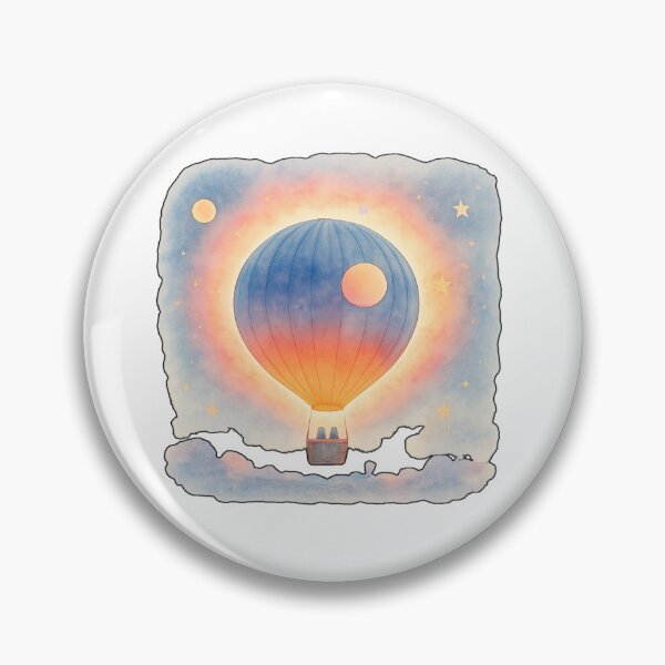 Item preview,  Carnival Moon, conquered by balloon flight. designed and sold by Zofia Sosnecka.
