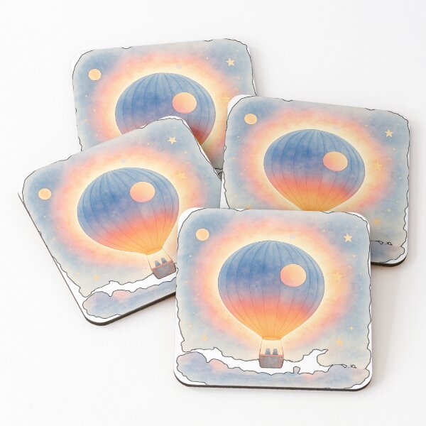 Item preview,  Carnival Moon, conquered by balloon flight. designed and sold by Zofia Sosnecka.