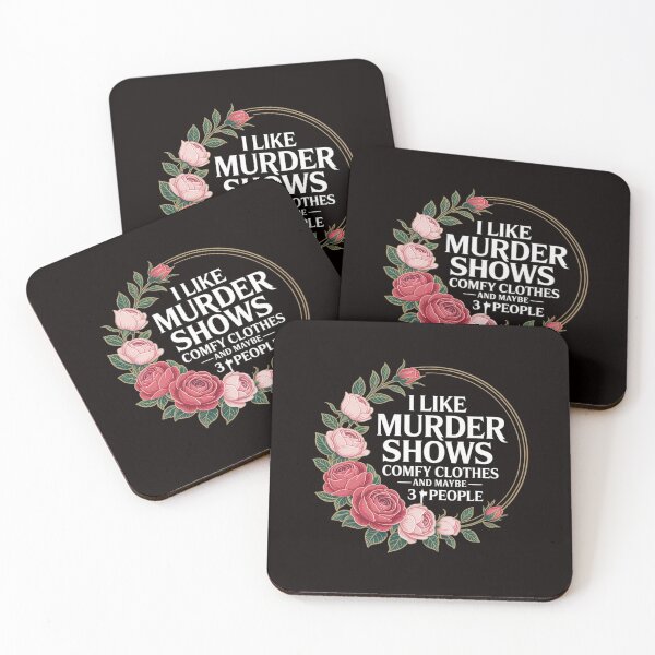Item preview, I Like Murder Shows Comfy And Maybe 3 People designed and sold by LapFemile.