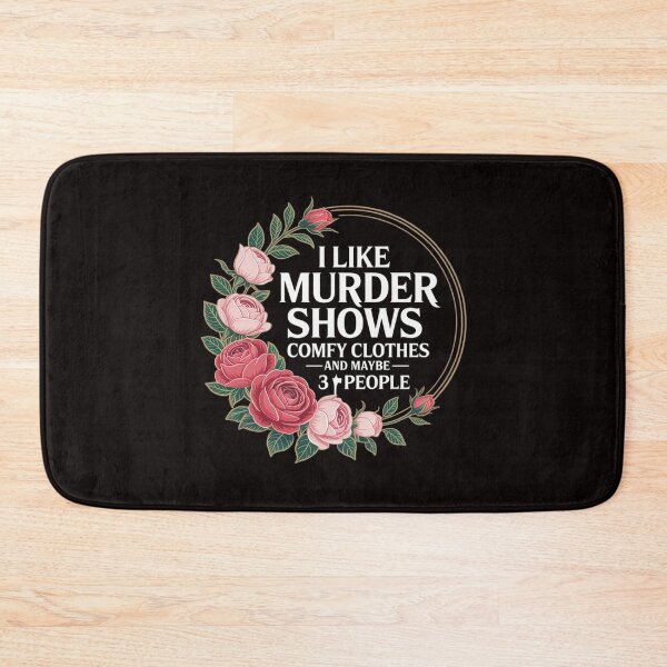 Item preview, I Like Murder Shows Comfy And Maybe 3 People designed and sold by LapFemile.