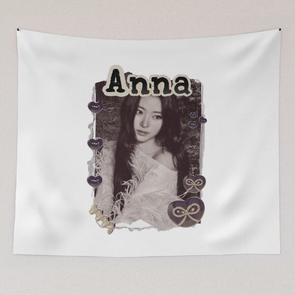 Item preview, MEOVV Anna Kpop Girl group K-music south korean girl group Scrapbook Collage Cozy Y2K Vintage Design designed and sold by HELL0WBELLO.