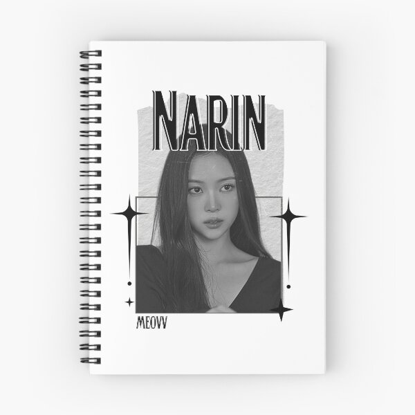 Item preview, MEOVV Narin Kpop Girl group K-music south korean girl group Scrapbook Collage Cozy Y2K Vintage Design designed and sold by HELL0WBELLO.