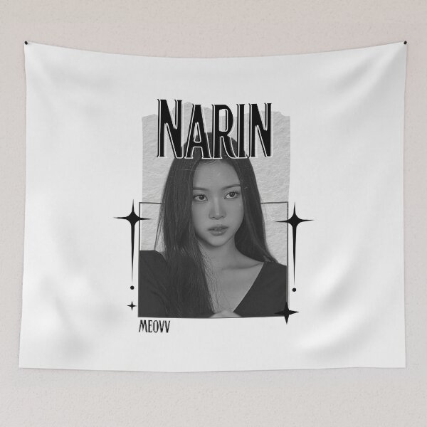 Item preview, MEOVV Narin Kpop Girl group K-music south korean girl group Scrapbook Collage Cozy Y2K Vintage Design designed and sold by HELL0WBELLO.