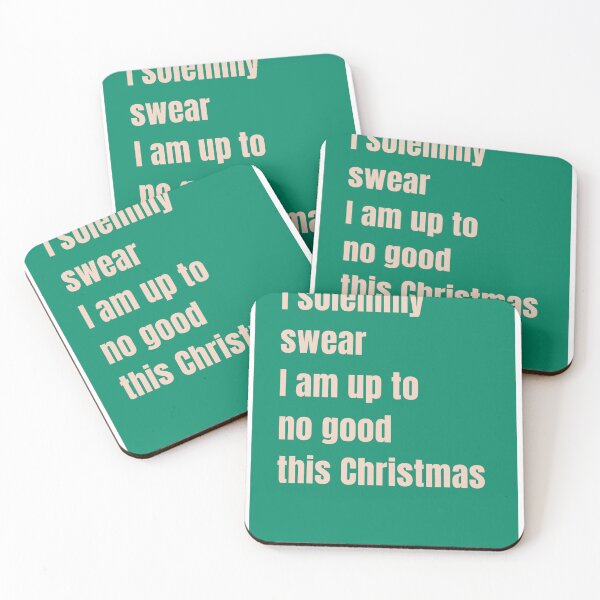 Item preview, Funny Harry Potter Inspired Christmas Card for Friends – Secret Santa Fandom Card – “I Solemnly Swear I’m Up To No Good This Christmas designed and sold by LaundrySalt.