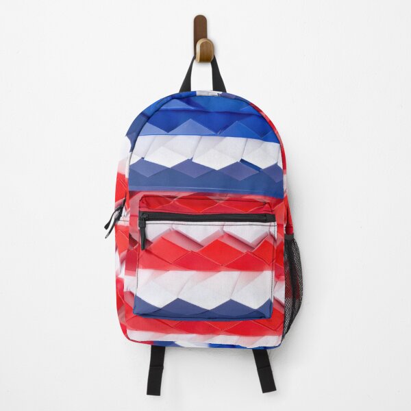 Item preview, Red White Blue Striped USA Pattern designed and sold by SassyArtistry.