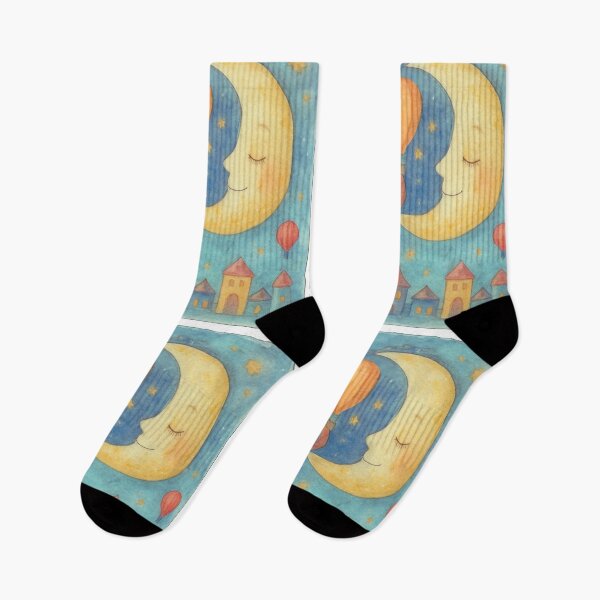 Item preview,  Carnival Moon, conquered by balloon flight. designed and sold by Zofia Sosnecka.