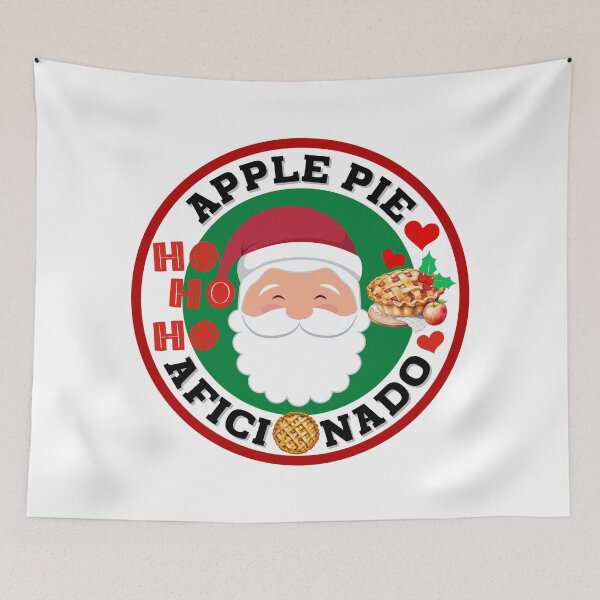 Item preview, Amusing Santa is a Apple Pie Aficionado. designed and sold by MPC-Mince-Pies.