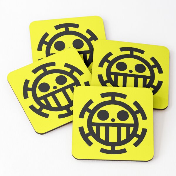 Item preview, Trafalgar D. Water Law pirates jolly roger flag designed and sold by jeriney.