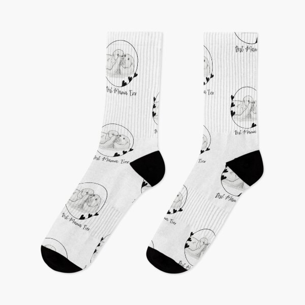 Item preview, Best Mama Ever. Sea Otter Mother and Baby Otter design designed and sold by SofikoDesigns.