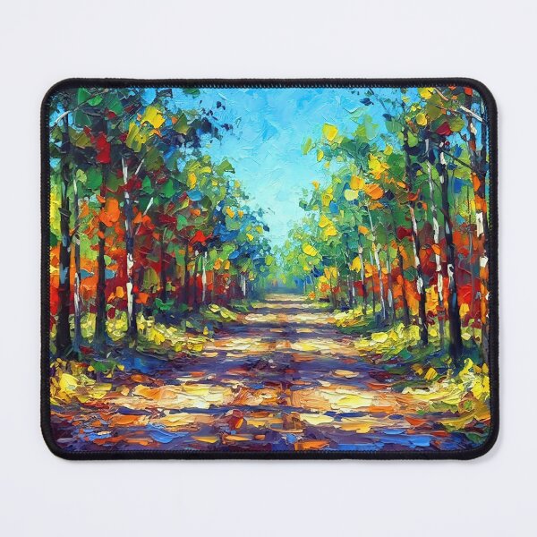 Item preview, Colorful Forest Path designed and sold by ChrisButler.