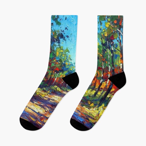 Item preview, Colorful Forest Path designed and sold by ChrisButler.