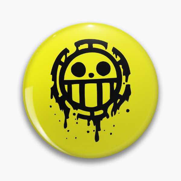 Item preview, Trafalgar D. Water Law pirates jolly roger flag hearts designed and sold by jeriney.