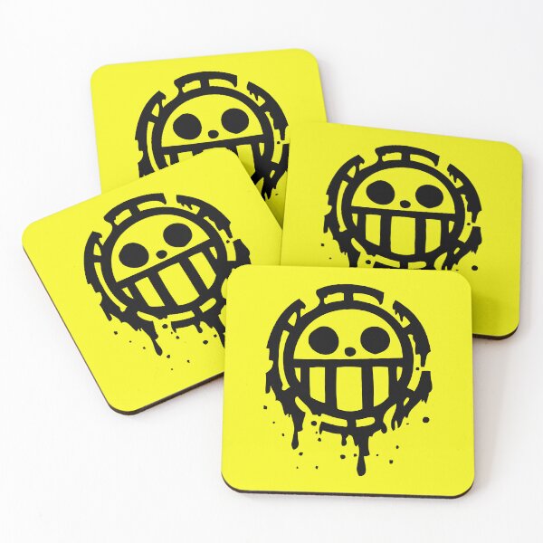 Item preview, Trafalgar D. Water Law pirates jolly roger flag hearts designed and sold by jeriney.