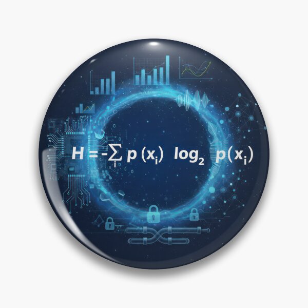 Item preview, Claude Shannon equation designed and sold by Javier Narváez Solarte.