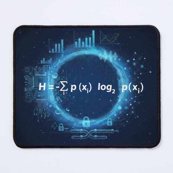 Item preview, Claude Shannon equation designed and sold by Javier Narváez Solarte.