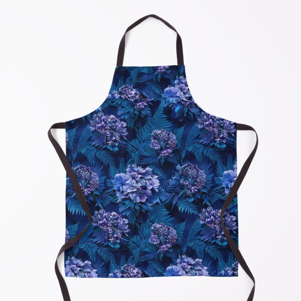 Item preview, Dark Blue Floral Pattern designed and sold by SassyArtistry.