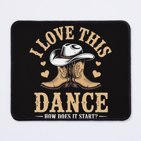 Item preview, How Does This Dance Start Line Dancer Country designed and sold by MuteElevent.