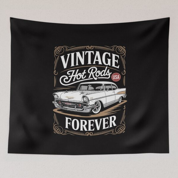 Item preview, Hotrods USA Forever Classic Car Nostalgia designed and sold by MuteElevent.