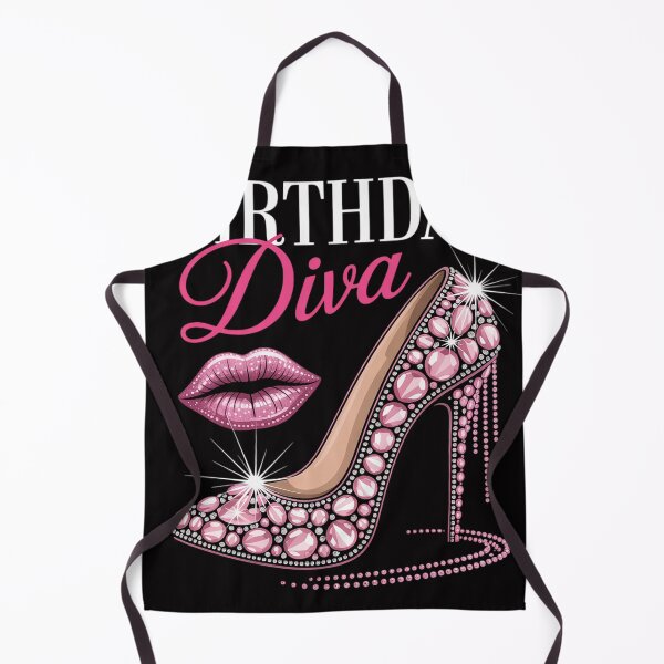 Item preview, Hot Pink Lips Gifts High Heel Afro Diva Birthday Melanin designed and sold by MuteElevent.