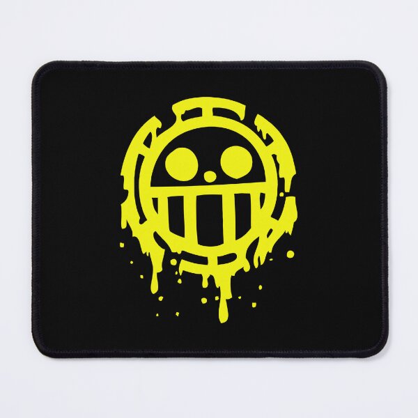 Item preview, Trafalgar D. Water Law pirates jolly roger flag yellow heart designed and sold by jeriney.
