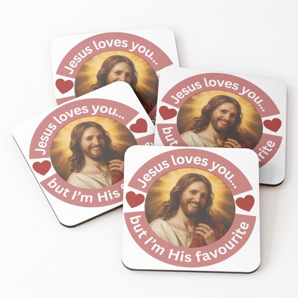 Item preview, Jesus loves you… but I’m His favourite this unique Christian design designed and sold by BandGTees.