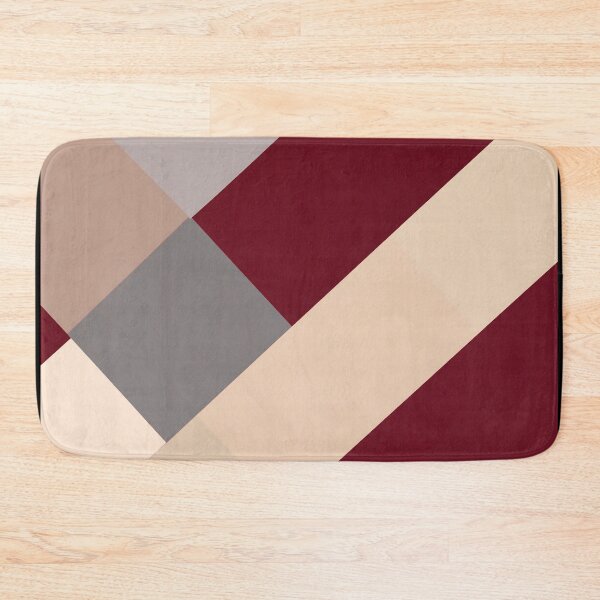Item preview, Red Beige Diagonal Layout designed and sold by SassyArtistry.