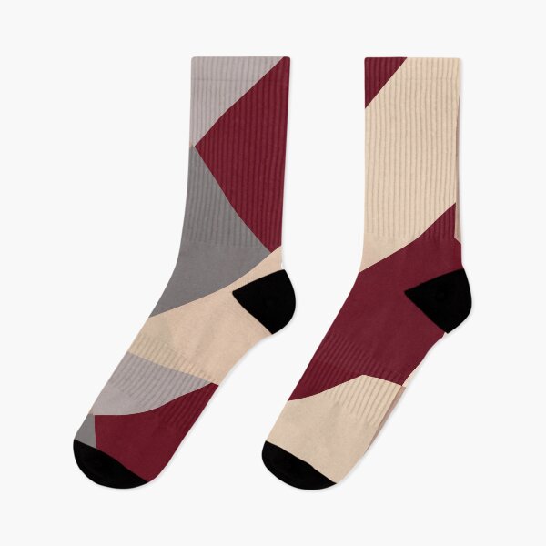 Item preview, Red Beige Diagonal Layout designed and sold by SassyArtistry.