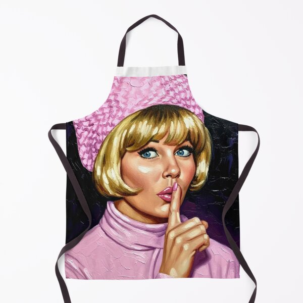 Item preview, Doris Day - Pink & Pop Art Shush Portrait designed and sold by Art's Diner.