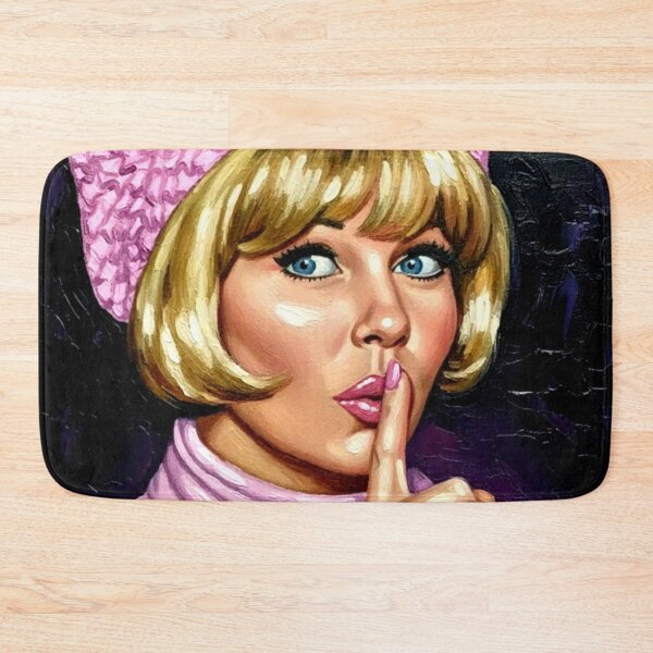 Item preview, Doris Day - Pink & Pop Art Shush Portrait designed and sold by Art's Diner.