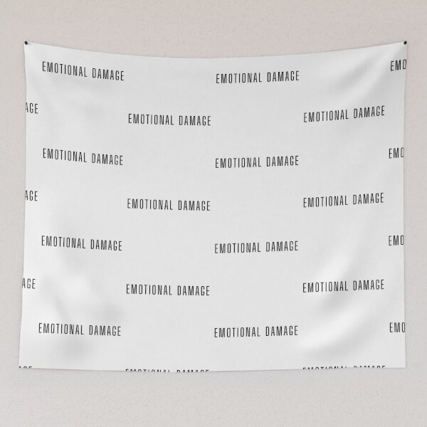 Item preview, Emotional Damage! Sarcastic Meme Quote designed and sold by KaBaRen.