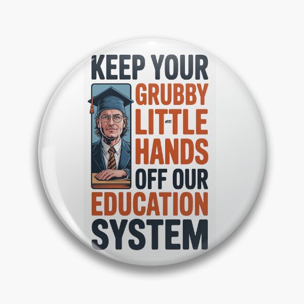 Item preview, Hands off the Dept of Education designed and sold by Interrupt Art.