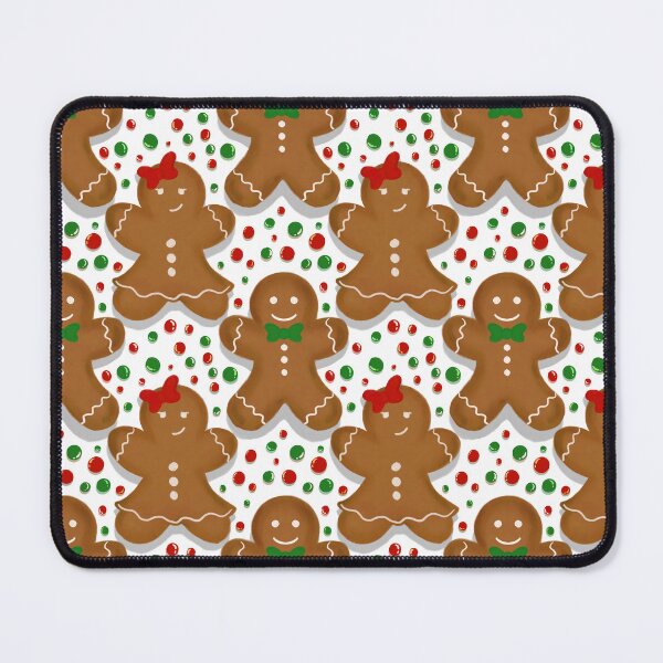 Item preview, Gingerbread People with Red and Green Candy designed and sold by heatherbenner.