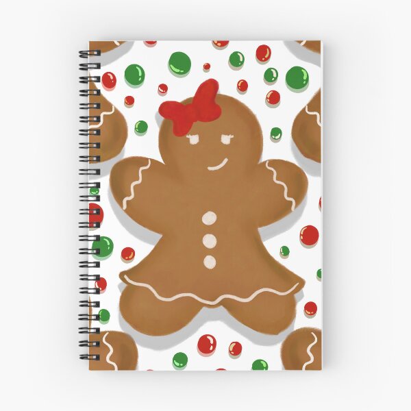 Item preview, Gingerbread People with Red and Green Candy designed and sold by heatherbenner.