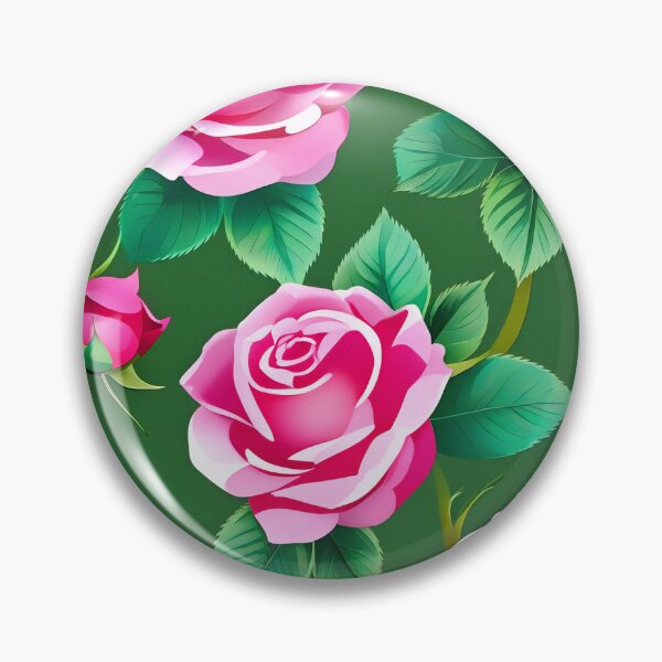 Item preview, Pink Rose Floral Seamless Pattern designed and sold by SassyArtistry.