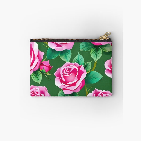 Item preview, Pink Rose Floral Seamless Pattern designed and sold by SassyArtistry.