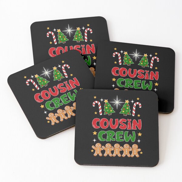 Item preview, Cousin Crew Christmas Graphic – Cute Gingerbread & Candy Cane Holiday Family Matching Design designed and sold by Sun Sand & Sea Art.