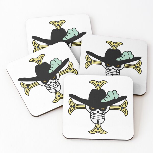 Item preview, Dracule "Hawk Eyes" Mihawk pirates jolly roger flag designed and sold by jeriney.