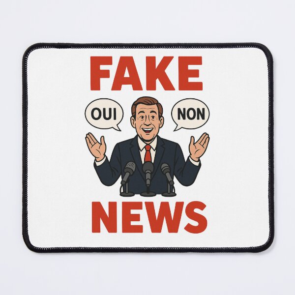 Item preview, Politician YES / NO – FAKE NEWS Satire Poster designed and sold by JonathanP514.