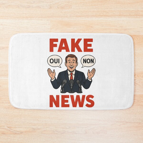 Item preview, Politician YES / NO – FAKE NEWS Satire Poster designed and sold by JonathanP514.