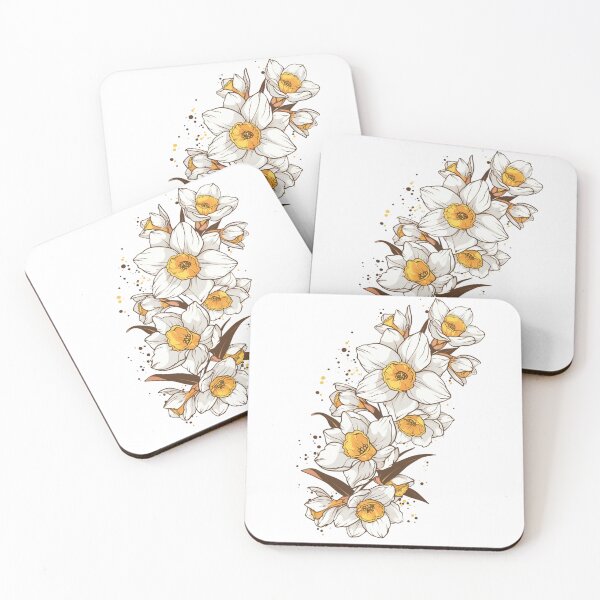 Item preview, Paperwhite narcissus December Birth flower designed and sold by MendaciousMina.
