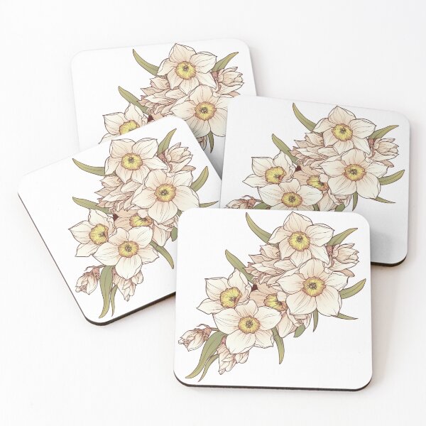 Item preview, Paperwhite narcissus December Birth flower designed and sold by MendaciousMina.