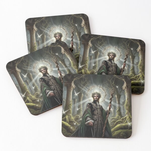 Item preview, Oberon Ascends – Baroque Myth in Enchanted Ruins designed and sold by Anavrin-art.